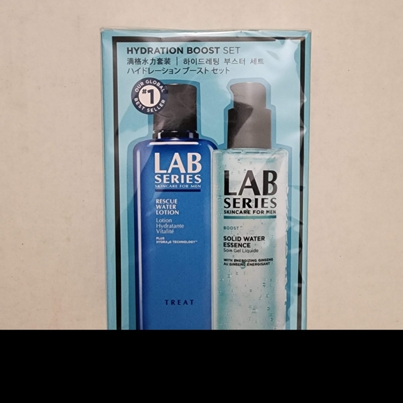 Lab Series Men Skincare Rescue Water Lotion & Solid Water Essence Hydration Set - Picture 8 of 11